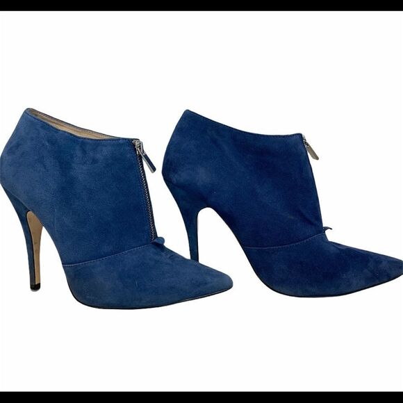 Aldo Sherly suede ankle boots sky blue size 9 - Picture 2 of 7